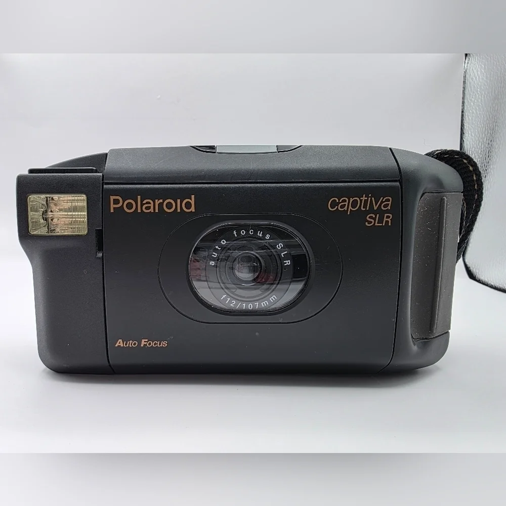 Vintage Polaroid Captiva SLR Auto Focus Camera F12/107mm
